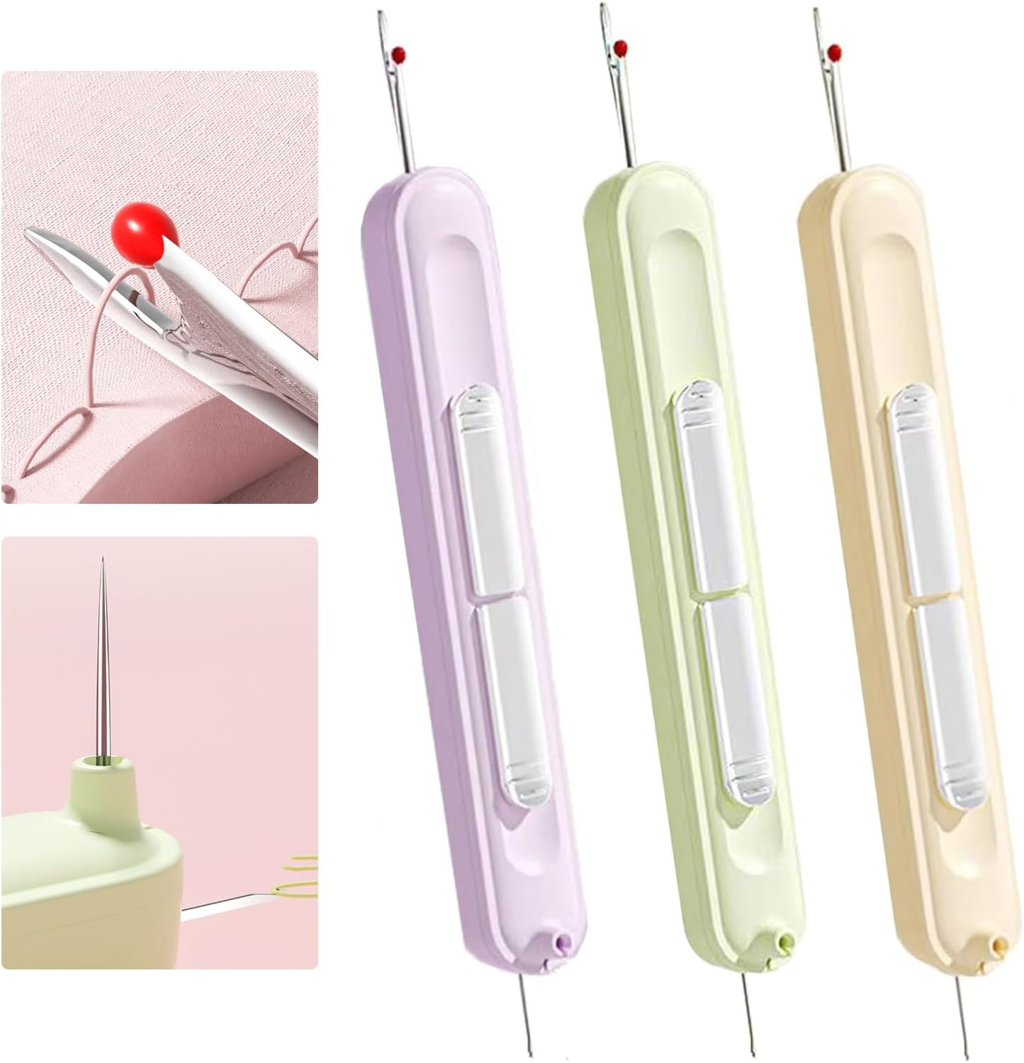 2-in-1 Needle Threader & Seam Ripper Tool