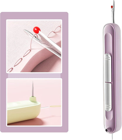 2-in-1 Needle Threader & Seam Ripper Tool