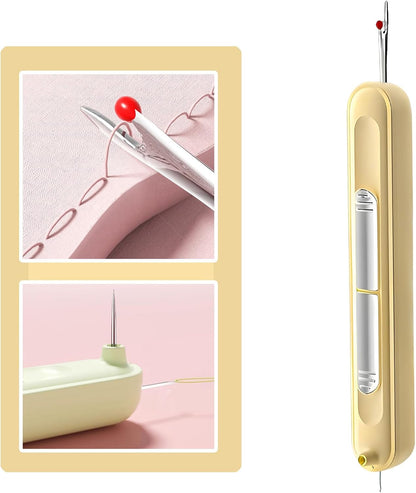2-in-1 Needle Threader & Seam Ripper Tool